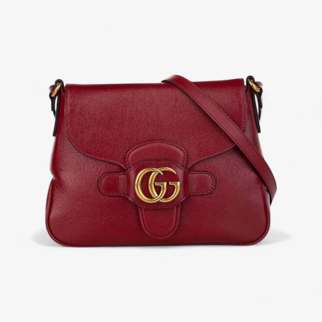Gucci Small Messenger Bag 648934 – Red Leather