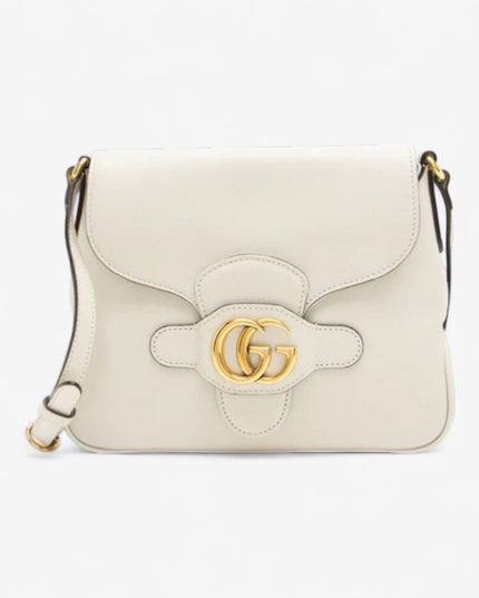 Gucci Small Messenger Bag With Double G 648934 - Cream