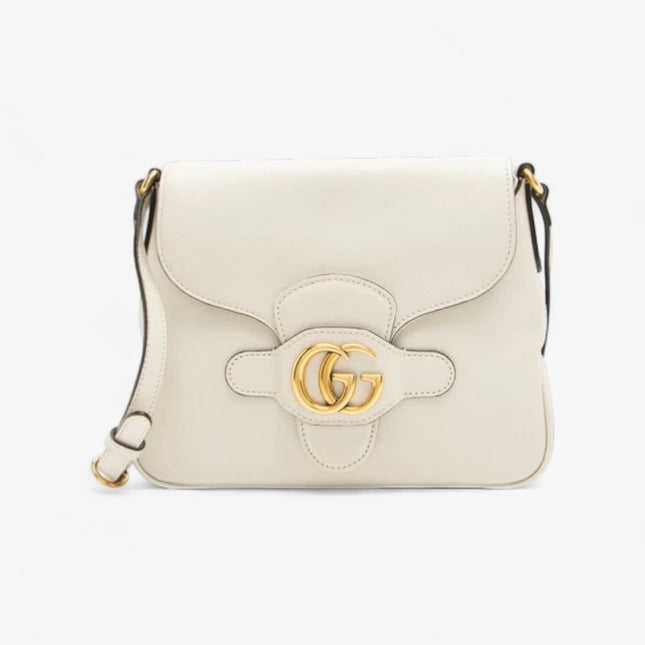 Gucci Small Messenger Bag With Double G 648934 - Cream