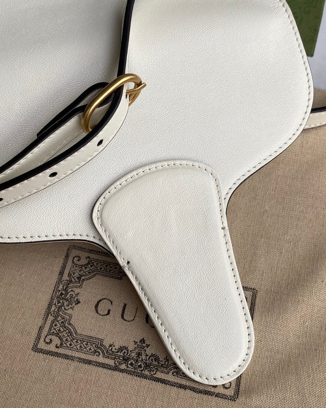 Gucci Small Messenger Bag With Double G 648934 - Cream