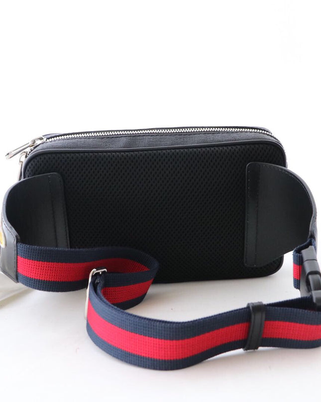 Gucci Soft GG Supreme Belt Bag with Vintage-Inspired Patches