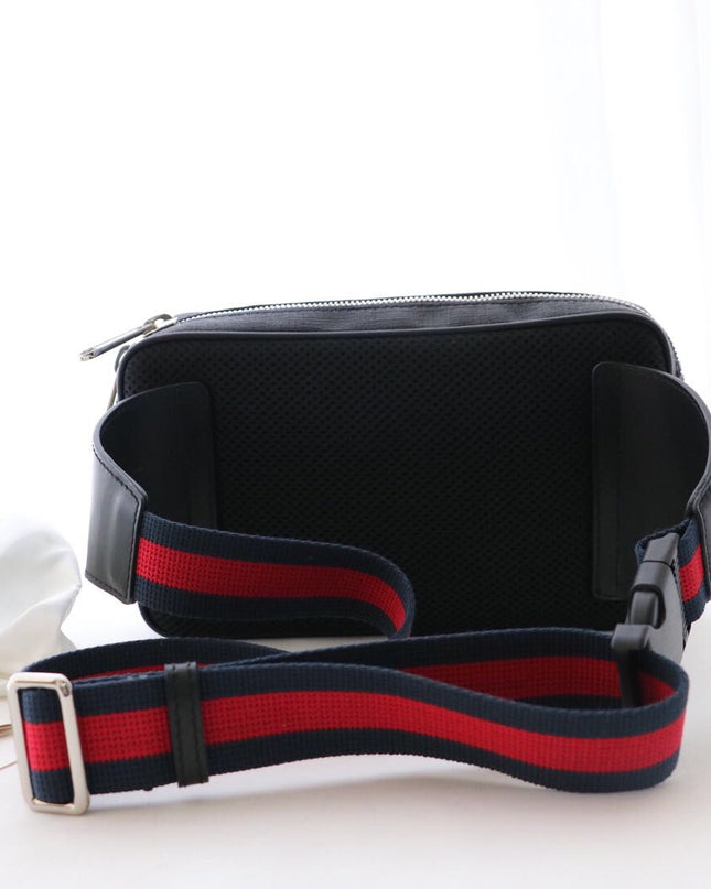 Gucci Soft GG Supreme Tigers Belt Bag – Black