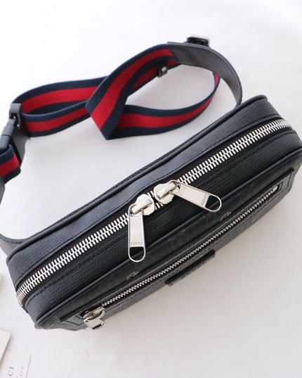 Gucci Soft GG Supreme Tigers Belt Bag – Black