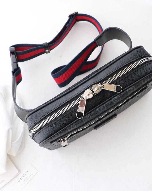 Gucci Soft Supreme Tigers Belt Bag 474293