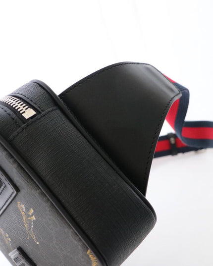 Gucci Soft GG Supreme Tigers Belt Bag – Black
