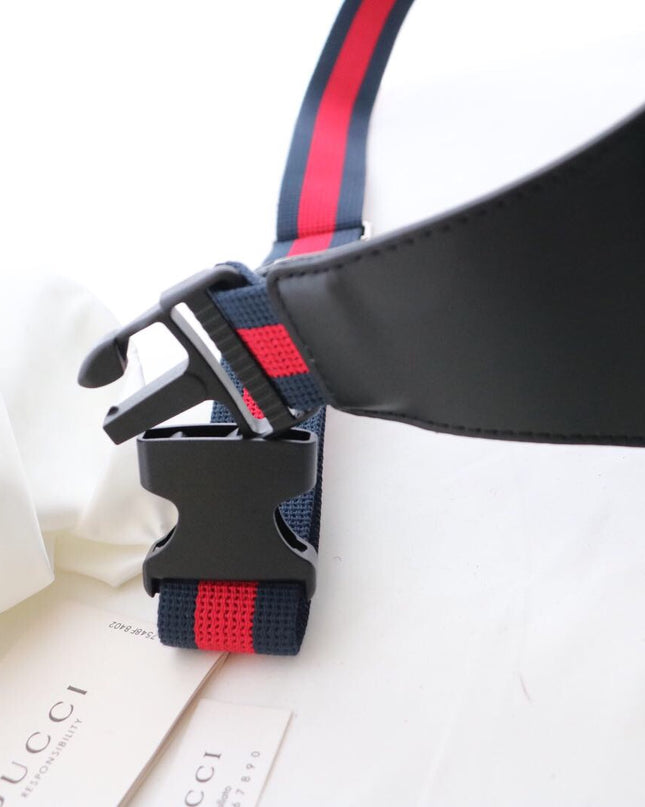Gucci Soft GG Supreme Tigers Belt Bag – Black