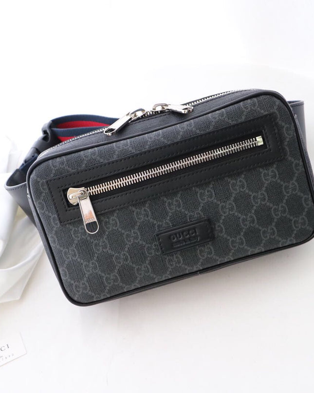Gucci Soft Supreme Tigers Belt Bag 474293