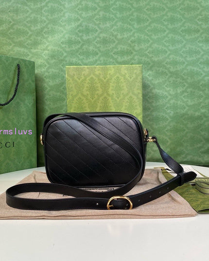 Gucci Soho Disco Bag – Diagonal Quilted Black Leather with Tassel Zip