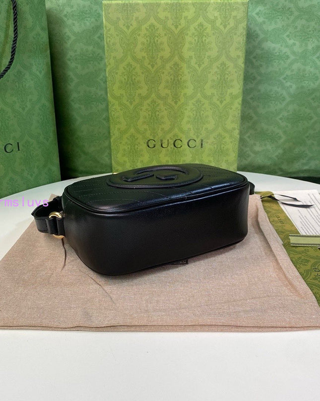 Gucci Soho Disco Bag – Diagonal Quilted Black Leather with Tassel Zip