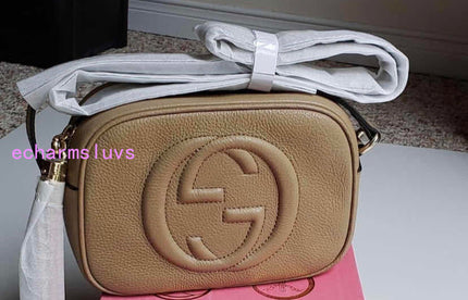 Gucci Soho Disco Bag – Nude Pebbled Leather with Tassel Zip