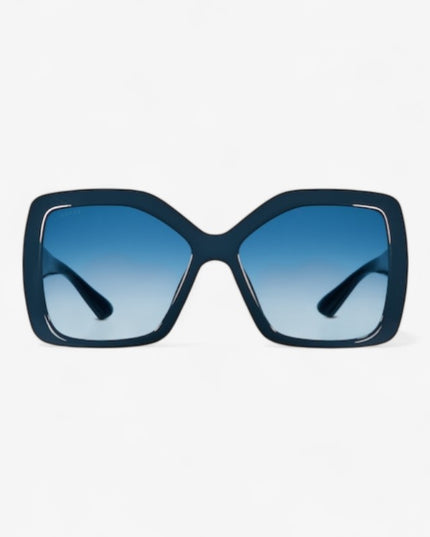 Gucci Square Frame Sunglasses – Navy & Blue Gradient
