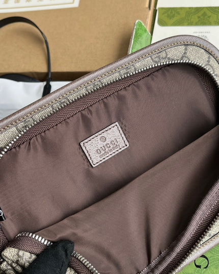 Gucci Supreme Belt Bag – Beige & Ebony Canvas