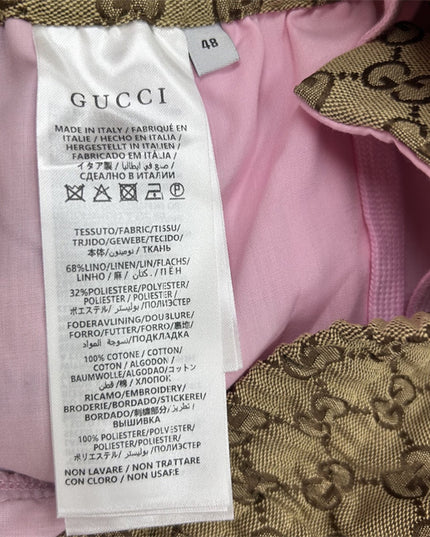 Gucci Supreme Logo‑Patch Drawstring Shorts