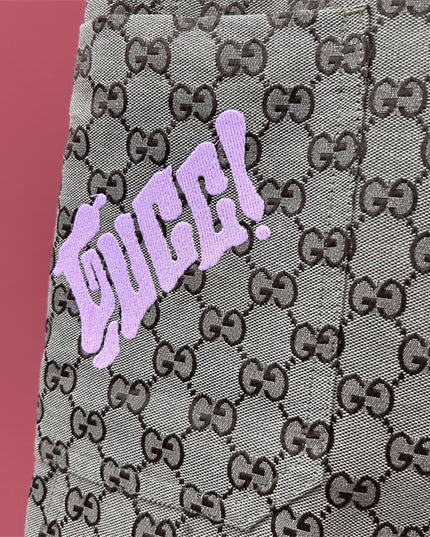 Gucci Supreme Logo‑Patch Drawstring Shorts