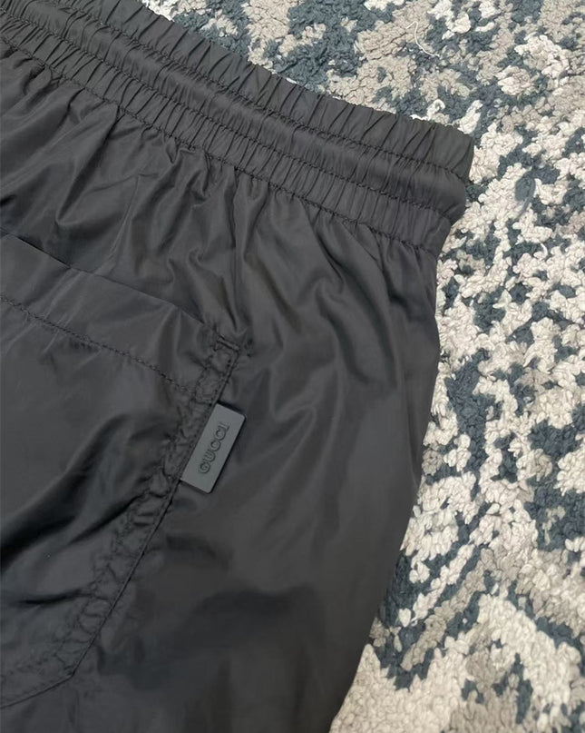 Gucci Technical Nylon Swim Shorts in Black