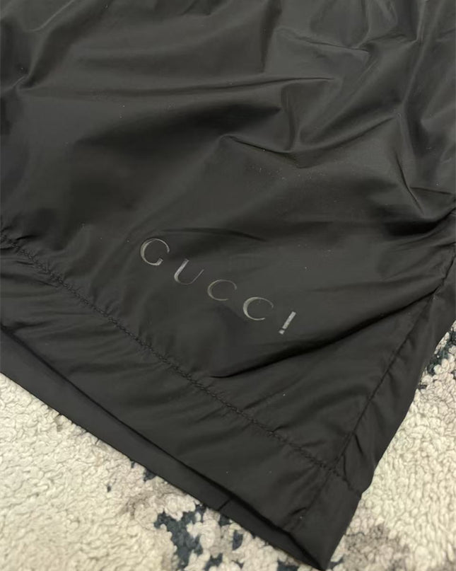 Gucci Technical Nylon Swim Shorts in Black