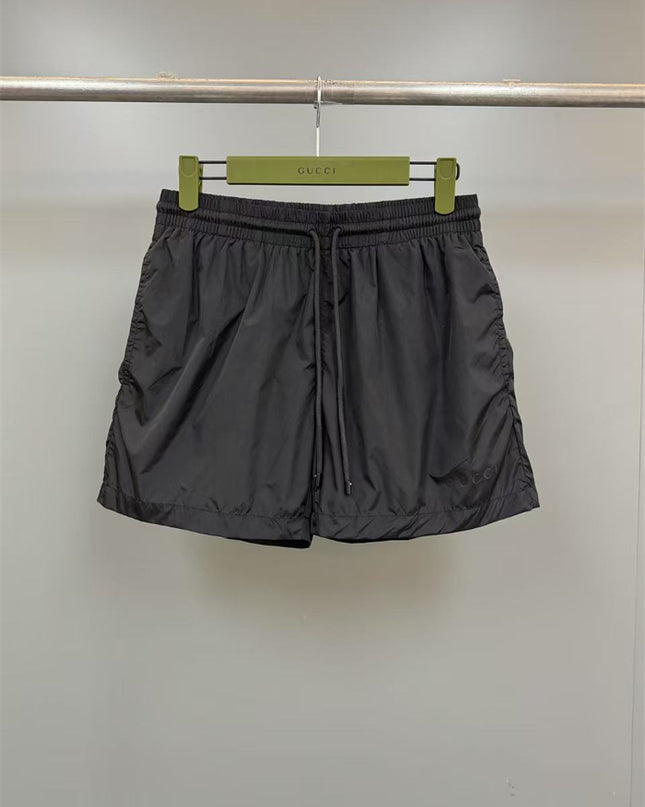 Gucci Technical Nylon Swim Shorts in Black