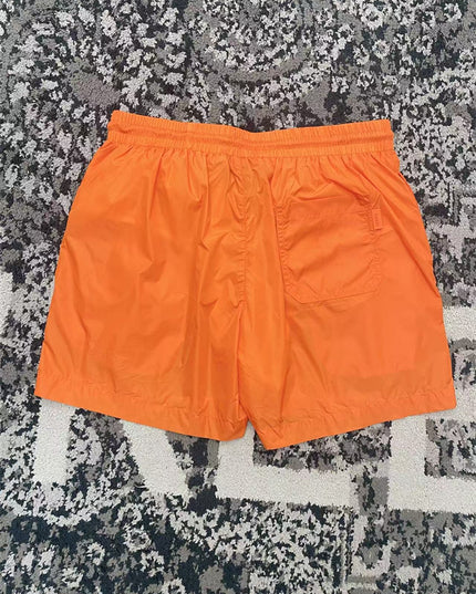 Gucci Technical Nylon Swim Shorts in Bright Orange