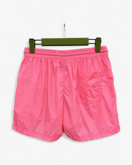 Gucci Technical Nylon Swim Shorts in Neon Pink