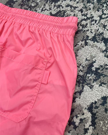 Gucci Technical Nylon Swim Shorts in Neon Pink