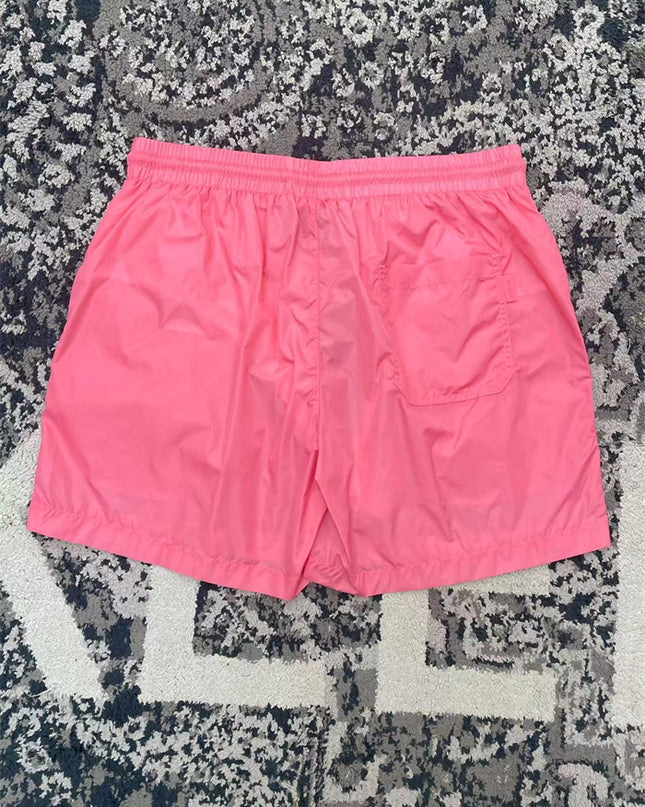Gucci Technical Nylon Swim Shorts in Neon Pink