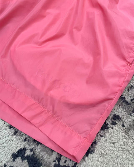 Gucci Technical Nylon Swim Shorts in Neon Pink
