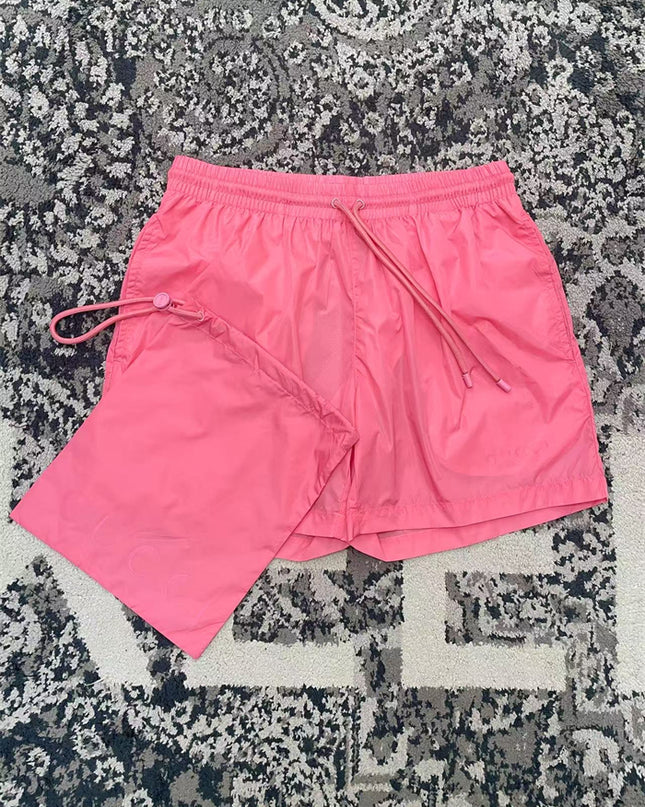 Gucci Technical Nylon Swim Shorts in Neon Pink