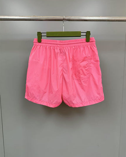 Gucci Technical Nylon Swim Shorts in Neon Pink