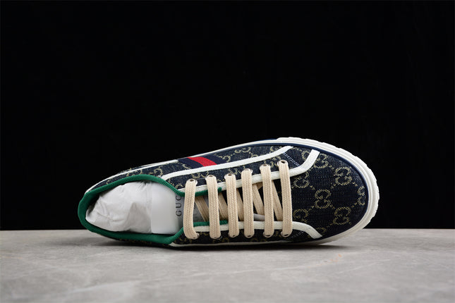 Gucci Tennis 1977 GG Denim Sneaker