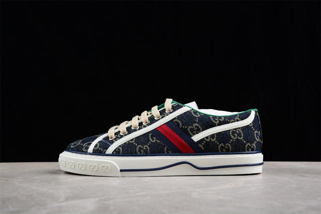 Gucci Tennis 1977 GG Denim Sneaker