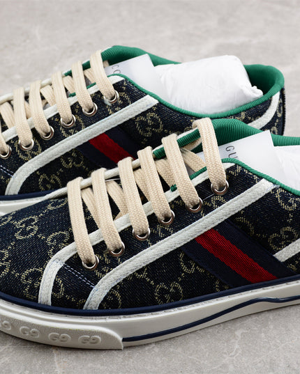 Gucci Tennis 1977 GG Denim Sneaker