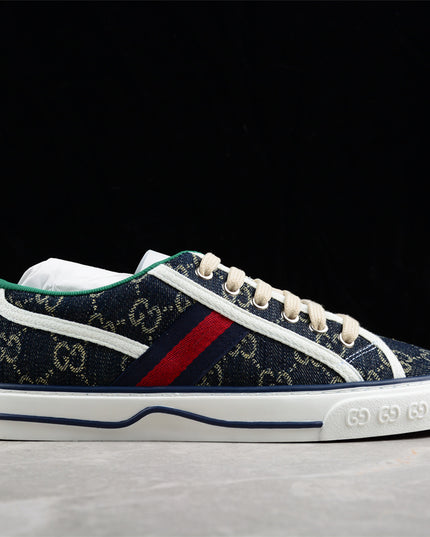 Gucci Tennis 1977 GG Denim Sneaker