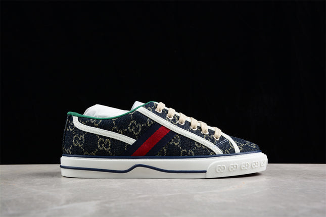 Gucci Tennis 1977 GG Denim Sneaker