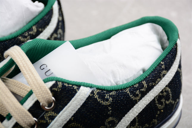 Gucci Tennis 1977 GG Denim Sneaker