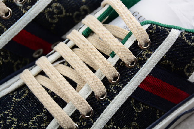 Gucci Tennis 1977 GG Denim Sneaker