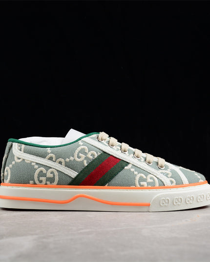 Gucci Tennis 1977 GG Embroidered Sneaker