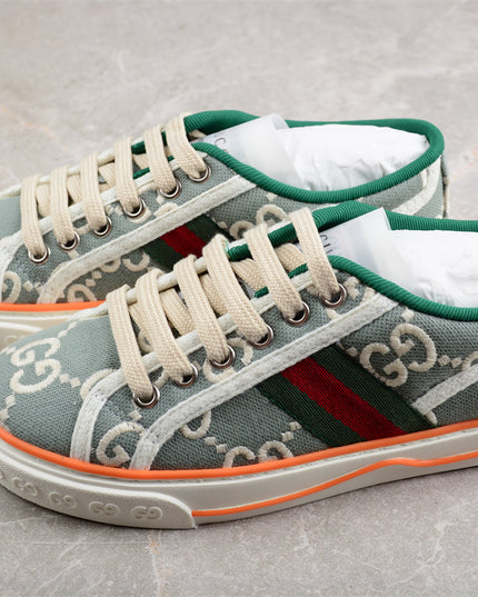 Gucci Tennis 1977 GG Embroidered Sneaker