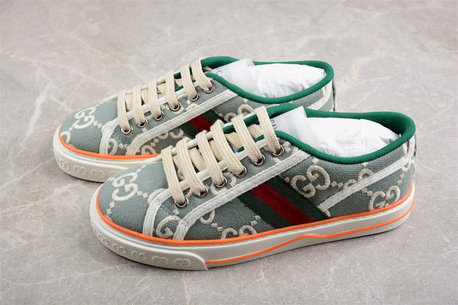 Gucci Tennis 1977 GG Embroidered Sneaker