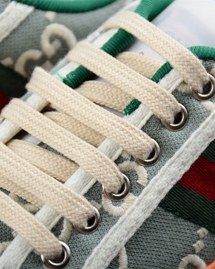 Gucci Tennis 1977 GG Embroidered Sneaker