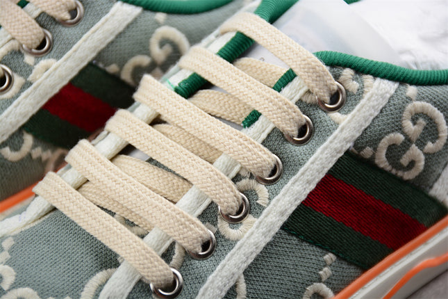 Gucci Tennis 1977 GG Embroidered Sneaker