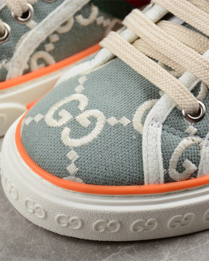Gucci Tennis 1977 GG Embroidered Sneaker