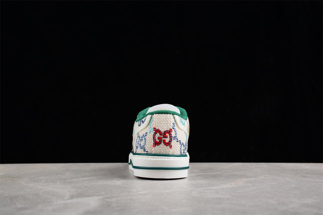 Gucci Tennis 1977 Multicolor GG Embroidered Sneaker