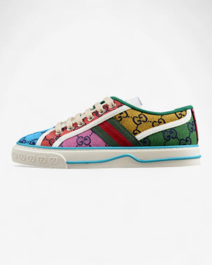 Gucci Tennis 1977 Rainbow GG Multicolor Sneaker