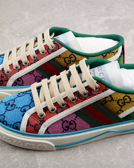 Gucci Tennis 1977 Rainbow GG Multicolor Sneaker