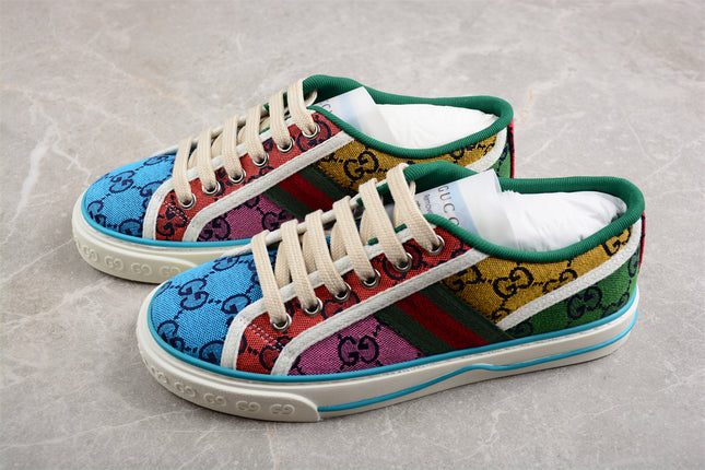 Gucci Tennis 1977 Rainbow GG Multicolor Sneaker