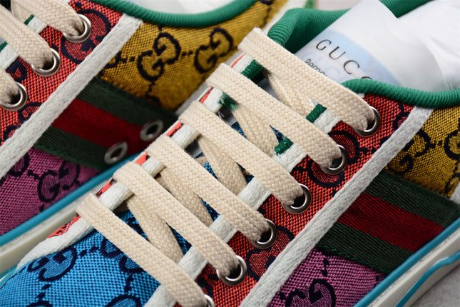 Gucci Tennis 1977 Rainbow GG Multicolor Sneaker