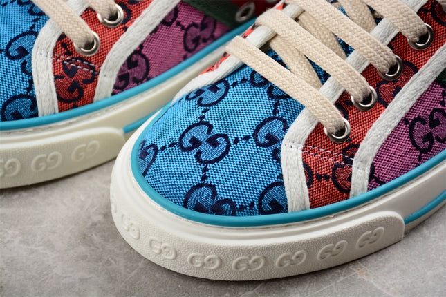 Gucci Tennis 1977 Rainbow GG Multicolor Sneaker
