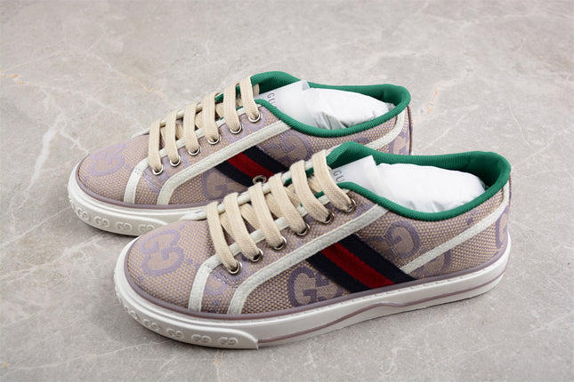 Gucci Tennis 1977 Web Sneaker – Lavender Mesh