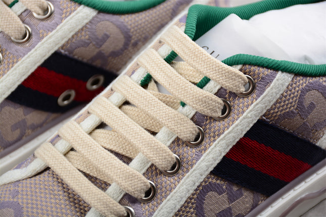 Gucci Tennis 1977 Web Sneaker – Lavender Mesh