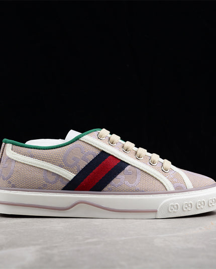 Gucci Tennis 1977 Web Sneaker – Lavender Mesh